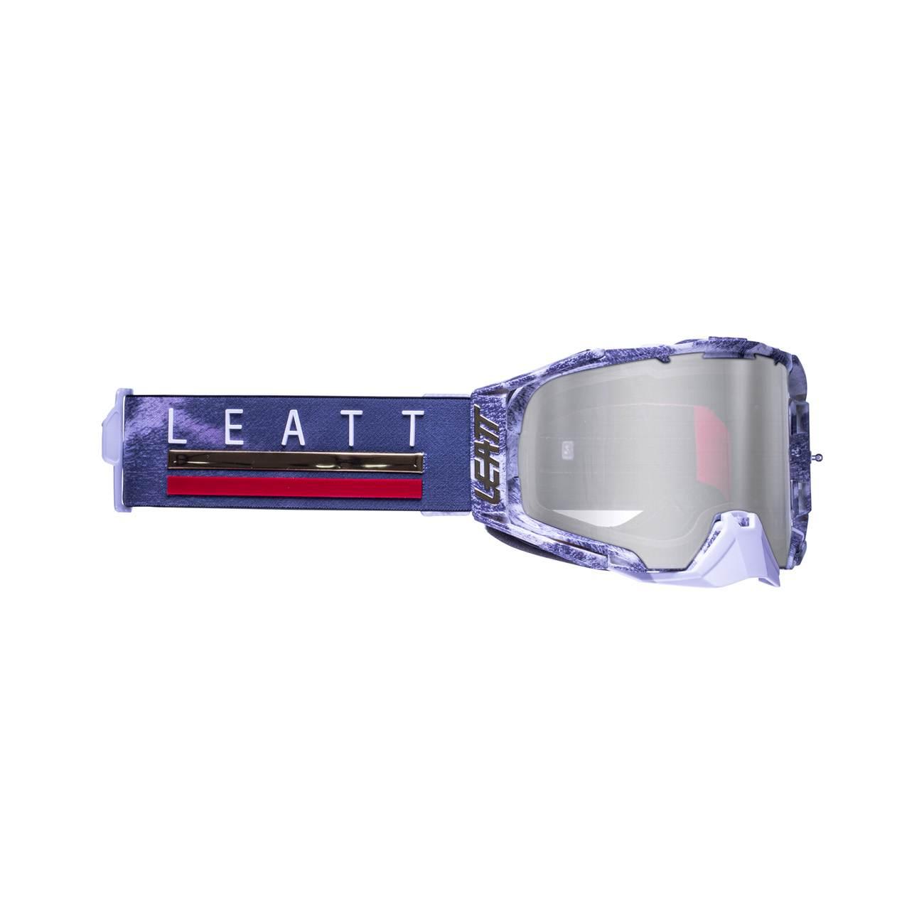 Leatt Gogle Velocity 6.5 Iriz Goggle Giraffe Lens Silver 50% - Kolor Szary/