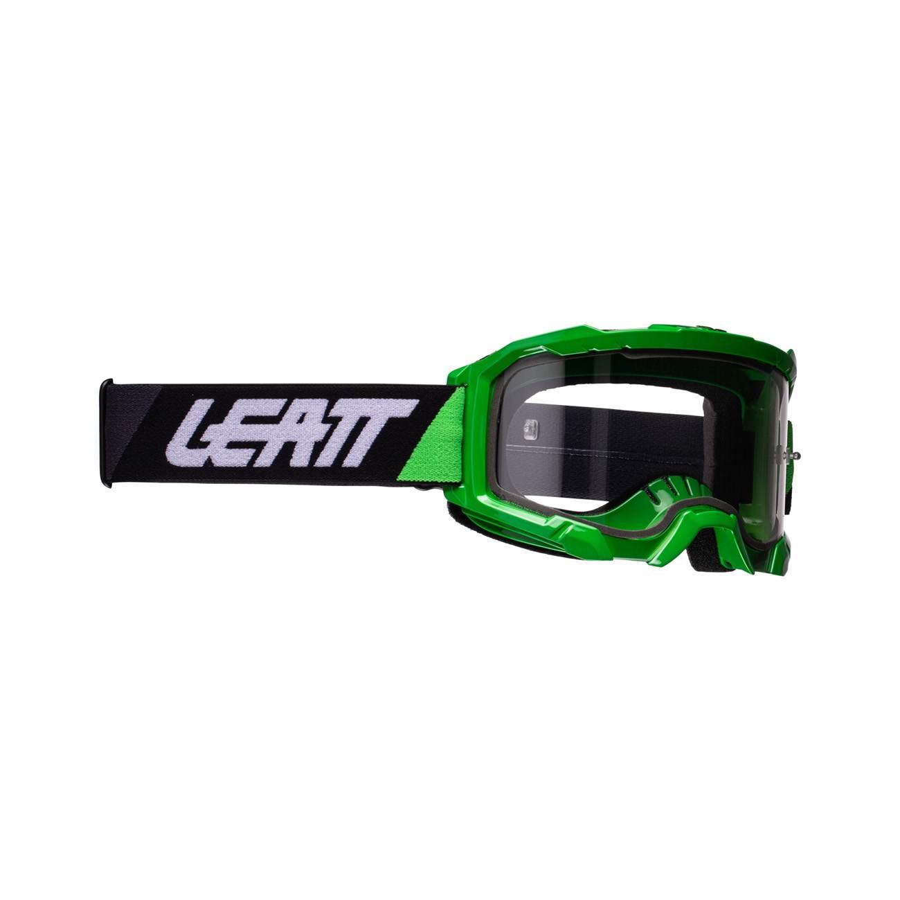 Leatt Gogle Velocity 4.5 Goggle Neon Lime Clear 83% - Kolor Zielony Fluo/Cz