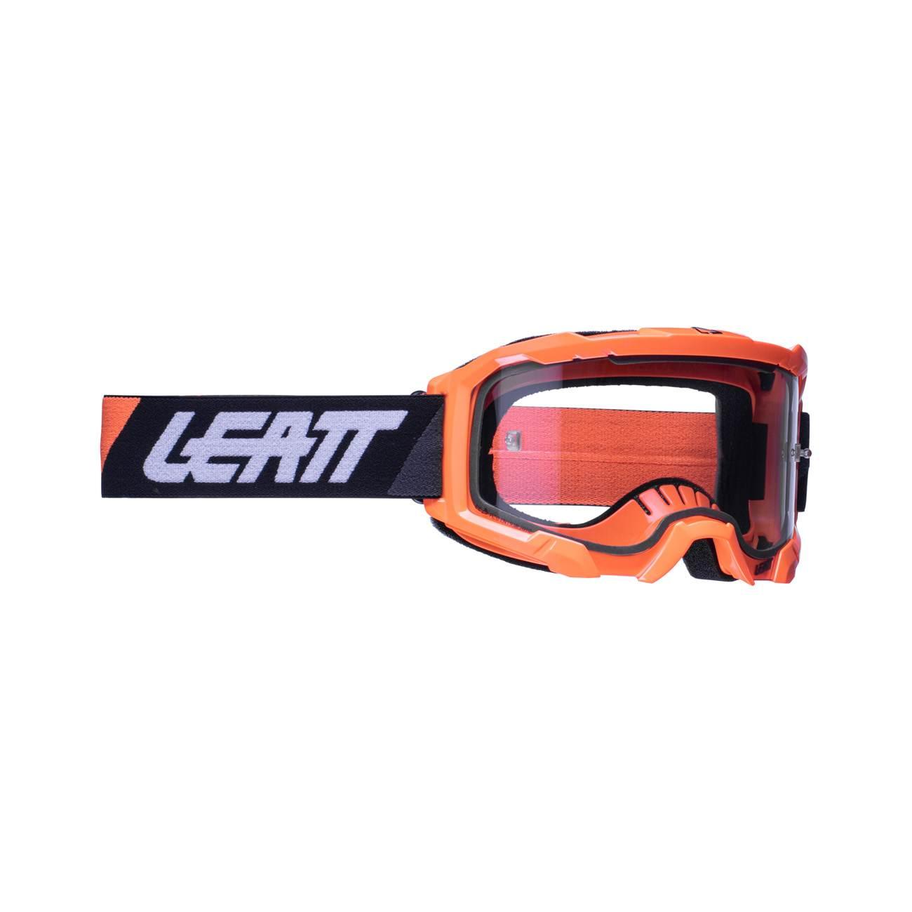 Leatt Gogle Velocity 4.5 Goggle Neon Orange Clear 83% - Kolor Pomarańczowy