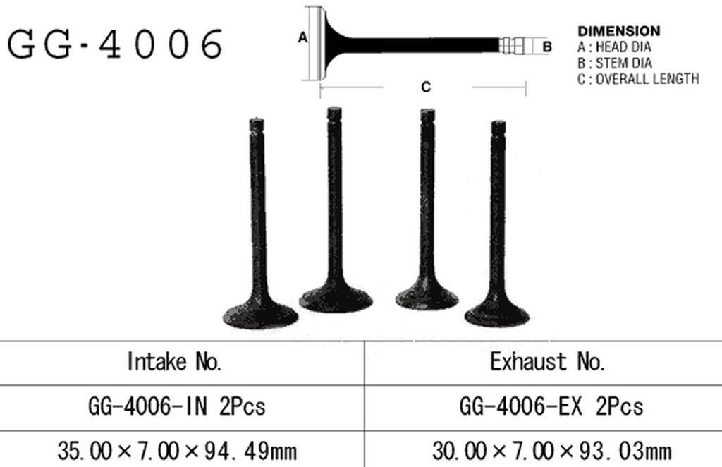 Vesrah Zawór Wydechowy Kawasaki Kz 400 '78-79' Oem: 12005-1001 1Szt. Made I