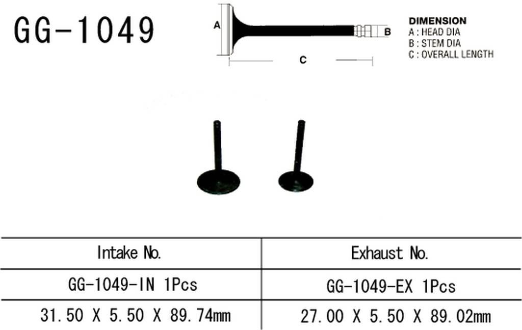 Vesrah Zawór Ssący Honda Crf 230 '03-20' Oem: 14711-Kbb-900 1Szt. Made In J