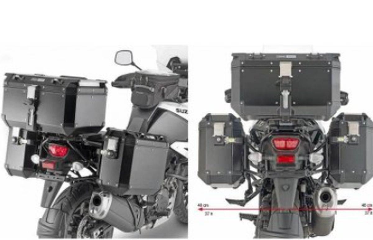 Kappa Stelaż Kufrów Bocznych Monokey Cam Side Suzuki V-Strom 1050 Xt/De/Se