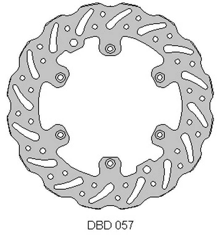 Delta Braking Tarcza Hamulcowa Przód Beta 2T/4T '13-21, Wave 260X126,5X3Mm