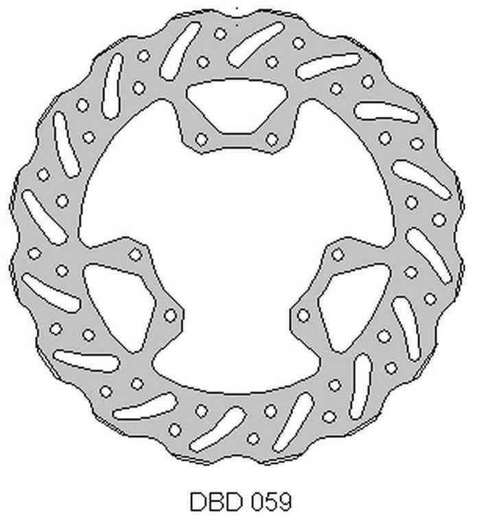 Delta Braking Tarcza Hamulcowa Przód Honda Crf 250 '15-21, Crf 450 '15-21