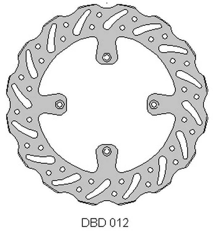 Delta Braking Tarcza Hamulcowa Przód Kawasaki Kx 125 '89-'02, Kx 250 '89-02