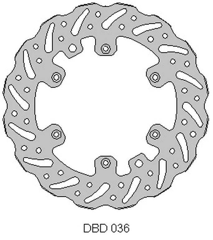 Delta Braking Tarcza Hamulcowa Przód Ktm 2T/4T '91-'25, Husaberg, Husqvarna
