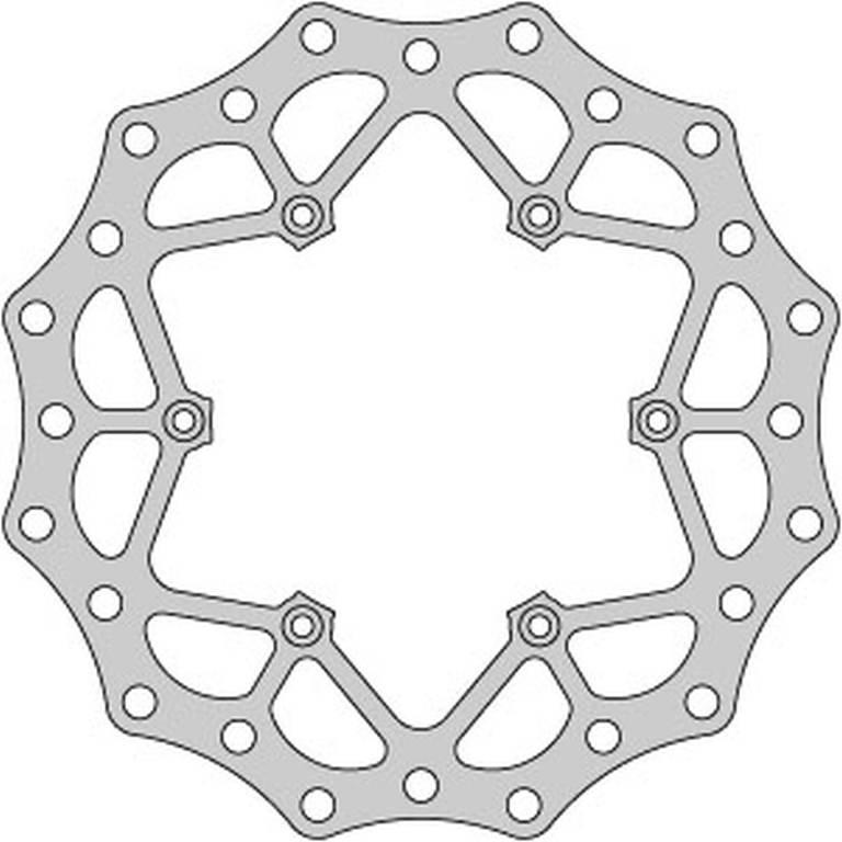 Delta Braking Tarcza Hamulcowa Przód Ktm 2T/4T '91-'25, Husaberg, Husqvarna