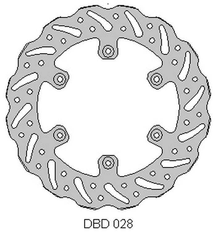 Delta Braking Tarcza Hamulcowa Tył Yamaha Yz 125 '02-21, Wrf 250 '02-21, Wr