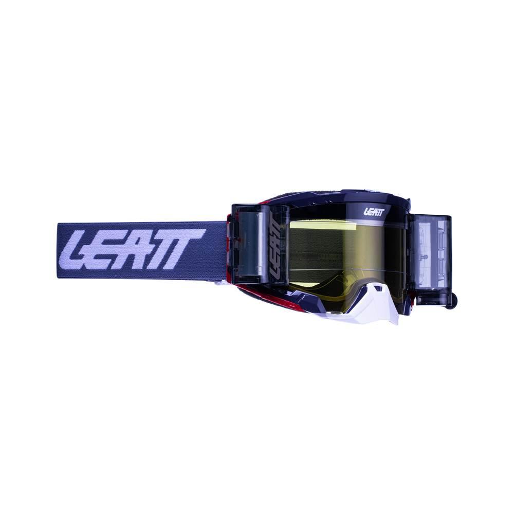 Leatt Gogle Velocity 5.5 Roll-Off Goggle Graphene Yellow 70% - Kolor Szary