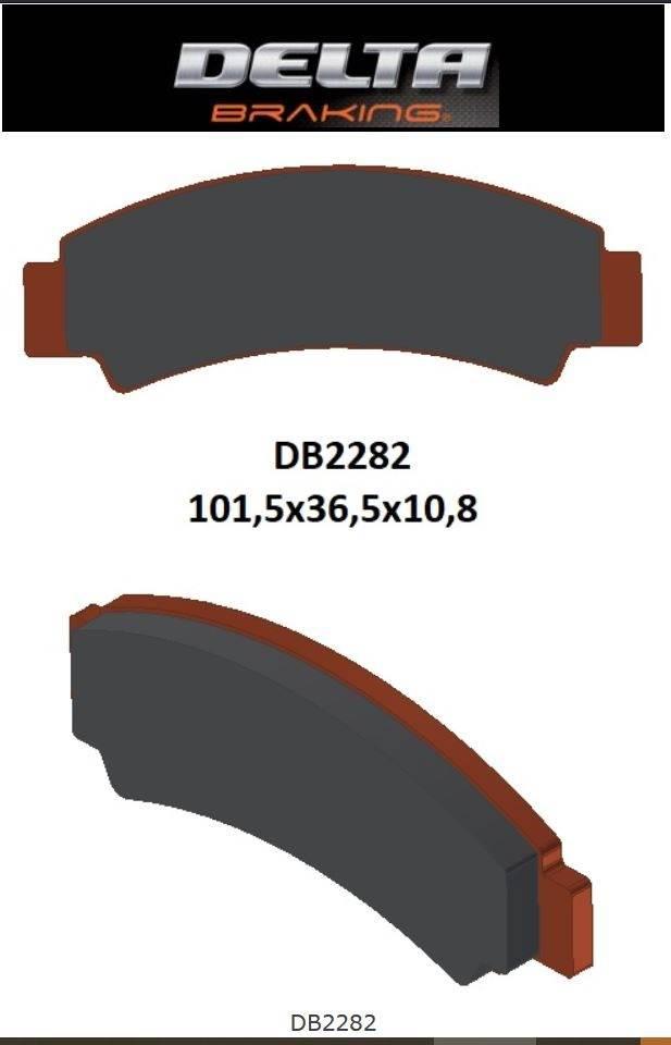 Delta Braking Klocki Hamulcowe Kh726 Cf Moto C-Force 400/450/500/600 '17-21