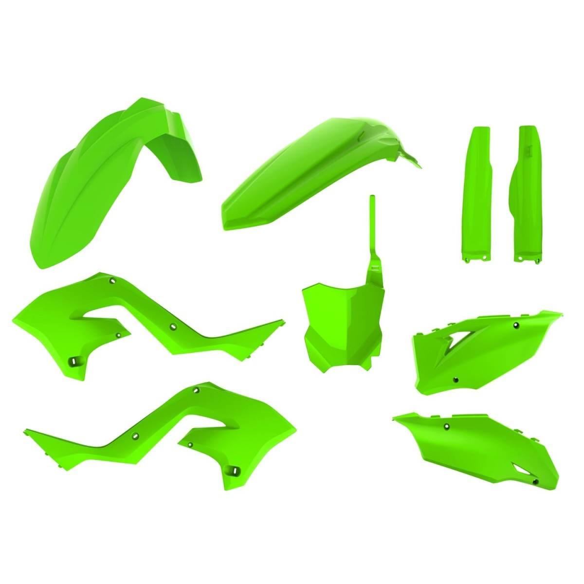 Polisport Komplet Plastików Kawasaki Kx 125/250 '03-'08 W Zestawie Tablica