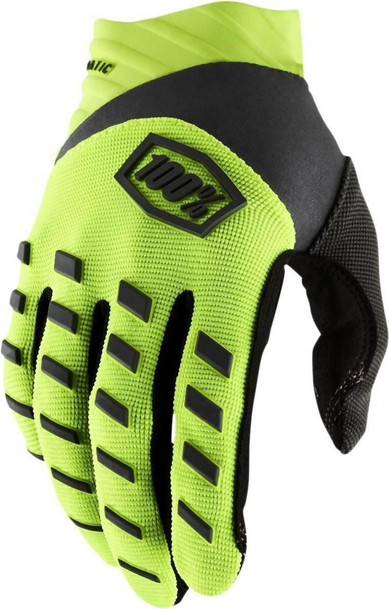 100 Procent Rękawice Cross/Enduro Airmatic Fluo Yellow/Black Kolor Żółty Fl