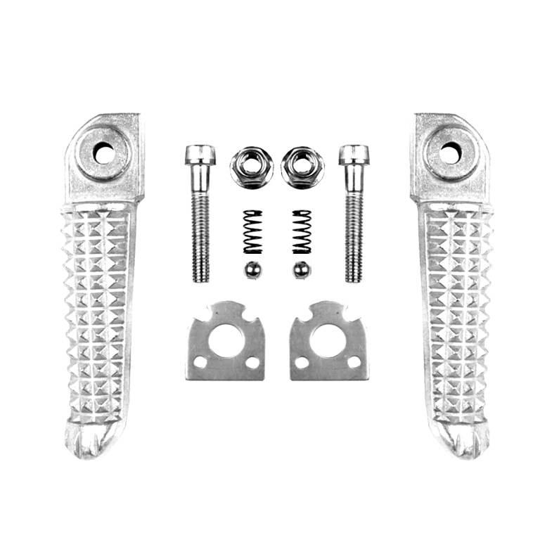 Biketec Parts Zestaw Podnóżków Podnóżki Pasażera Kompletny Z Mocowaniami Ya