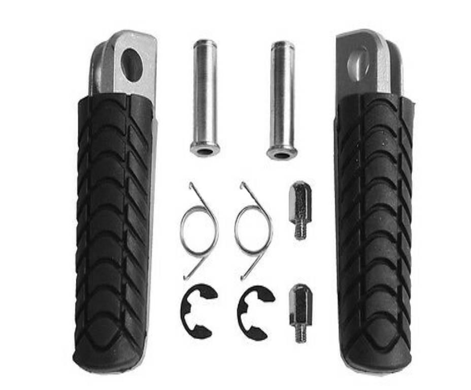 Biketec Parts Zestaw Podnóżków Podnóżki Kierowcy Kompletny Z Mocowaniami Ka