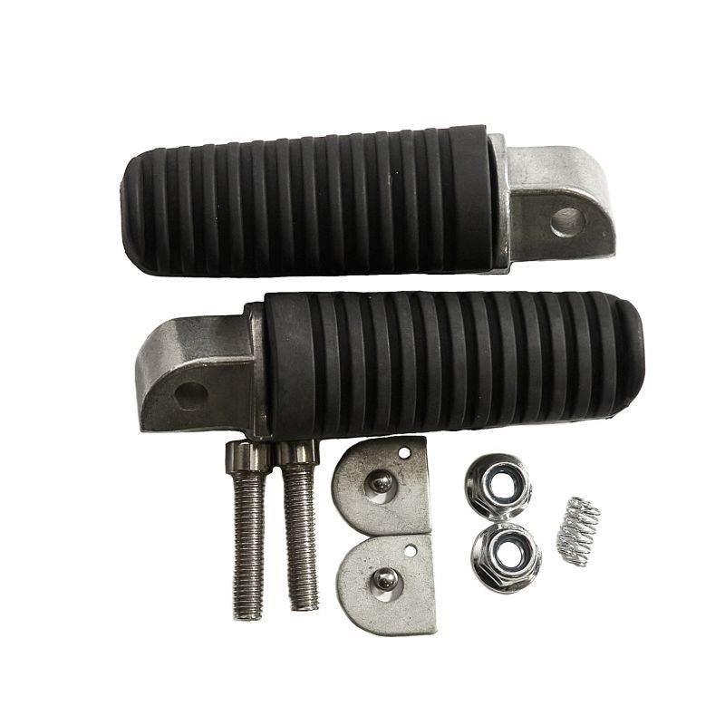 Biketec Parts Zestaw Podnóżków Podnóżki Pasażera Kompletny Z Mocowaniami Ya - zdjęcie 2