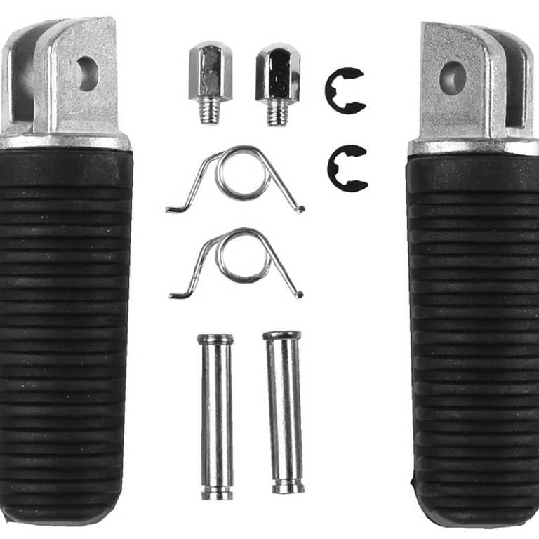 Biketec Parts Zestaw Podnóżków Podnóżki Kierowcy Kompletny Z Mocowaniami Ya
