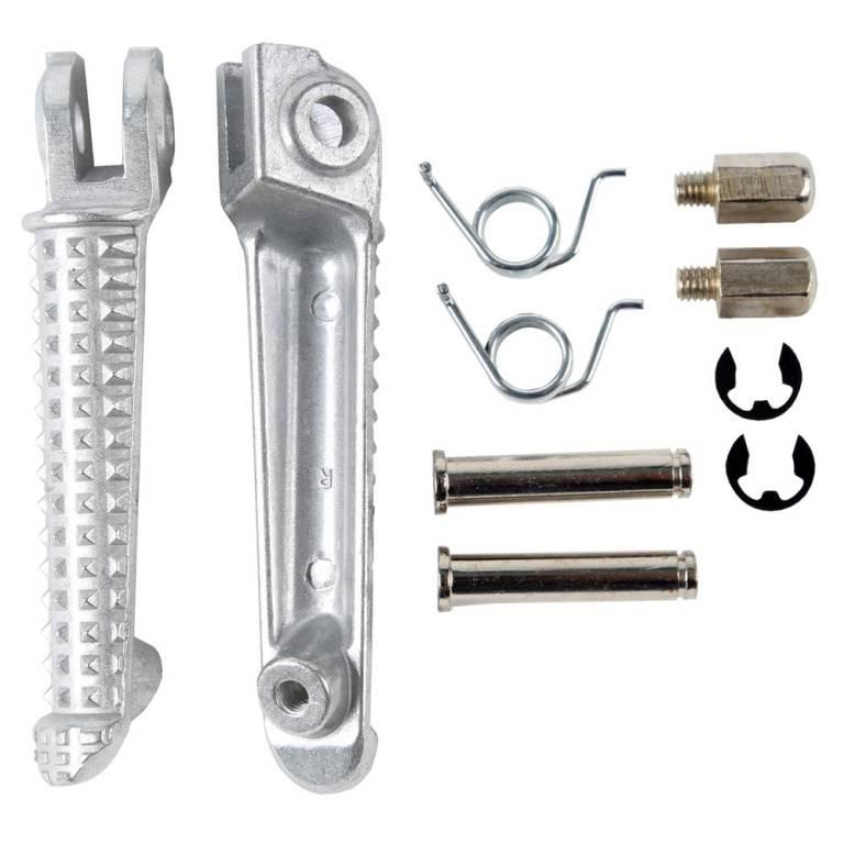 Biketec Parts Zestaw Podnóżków Podnóżki Kierowcy Kompletny Z Mocowaniami Ya