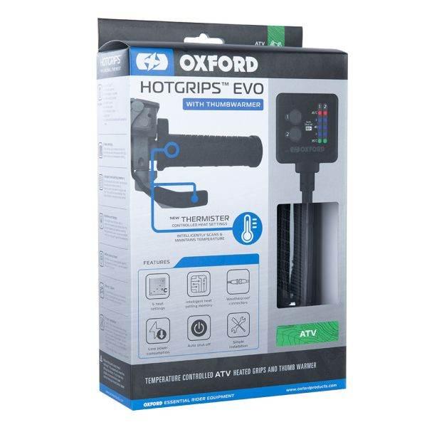 Oxford Manetki Podgrzewane Do Quada Evo Atv Z Panelem Sterującym, Termostat