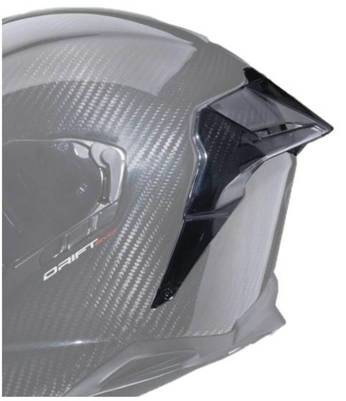 Caberg Części Tylny Spoiler Do Kasku Drift Evo Pro Kolor Smoke - Dymiony