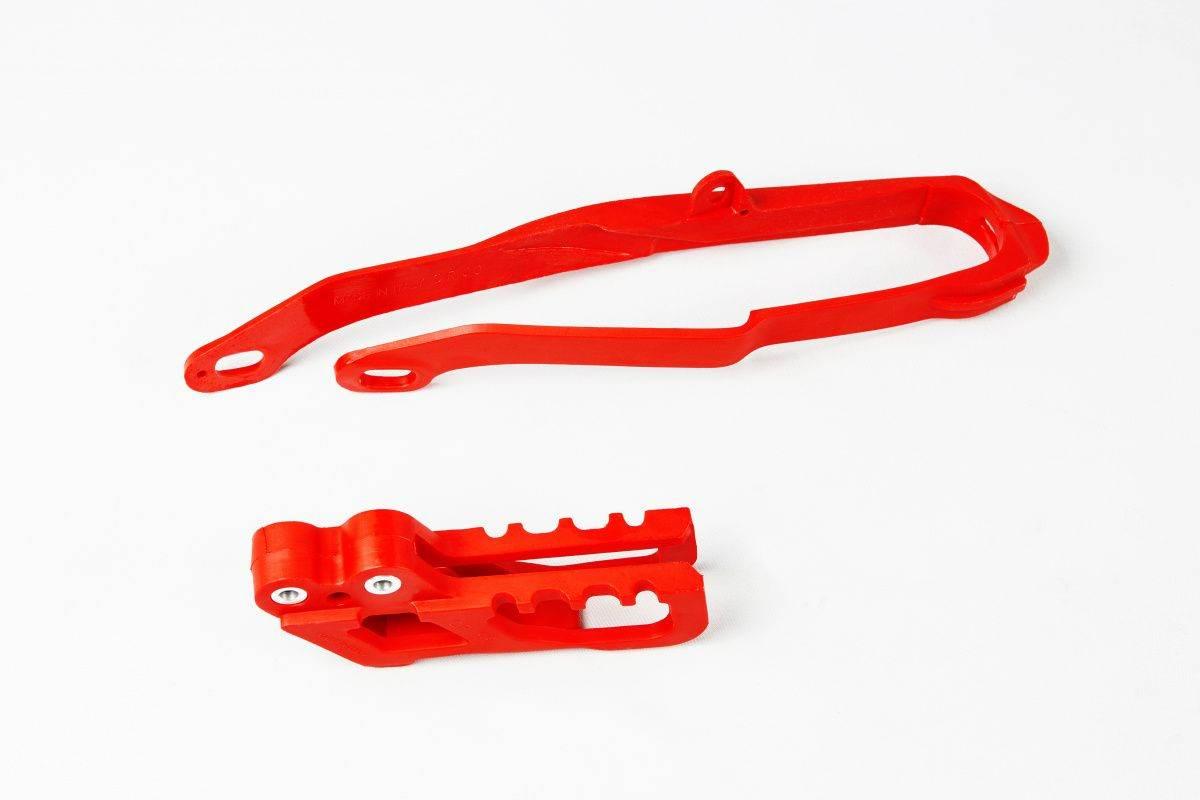 Ufo Komplet Ślizg + Prowadnica Łańcucha Honda Cr 125/250 '00-04, Crf 250R/X