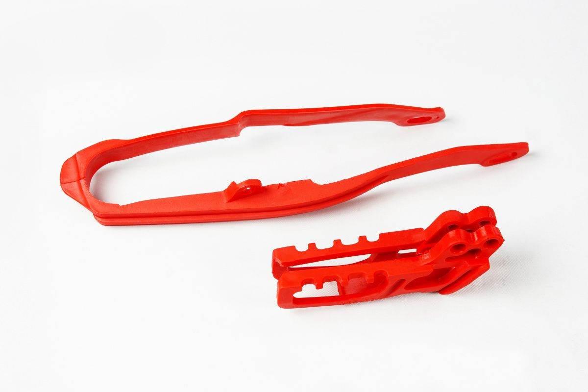 Ufo Komplet Ślizg + Prowadnica Łańcucha Honda Cr 125/250, Crf 250R/X, 450R/