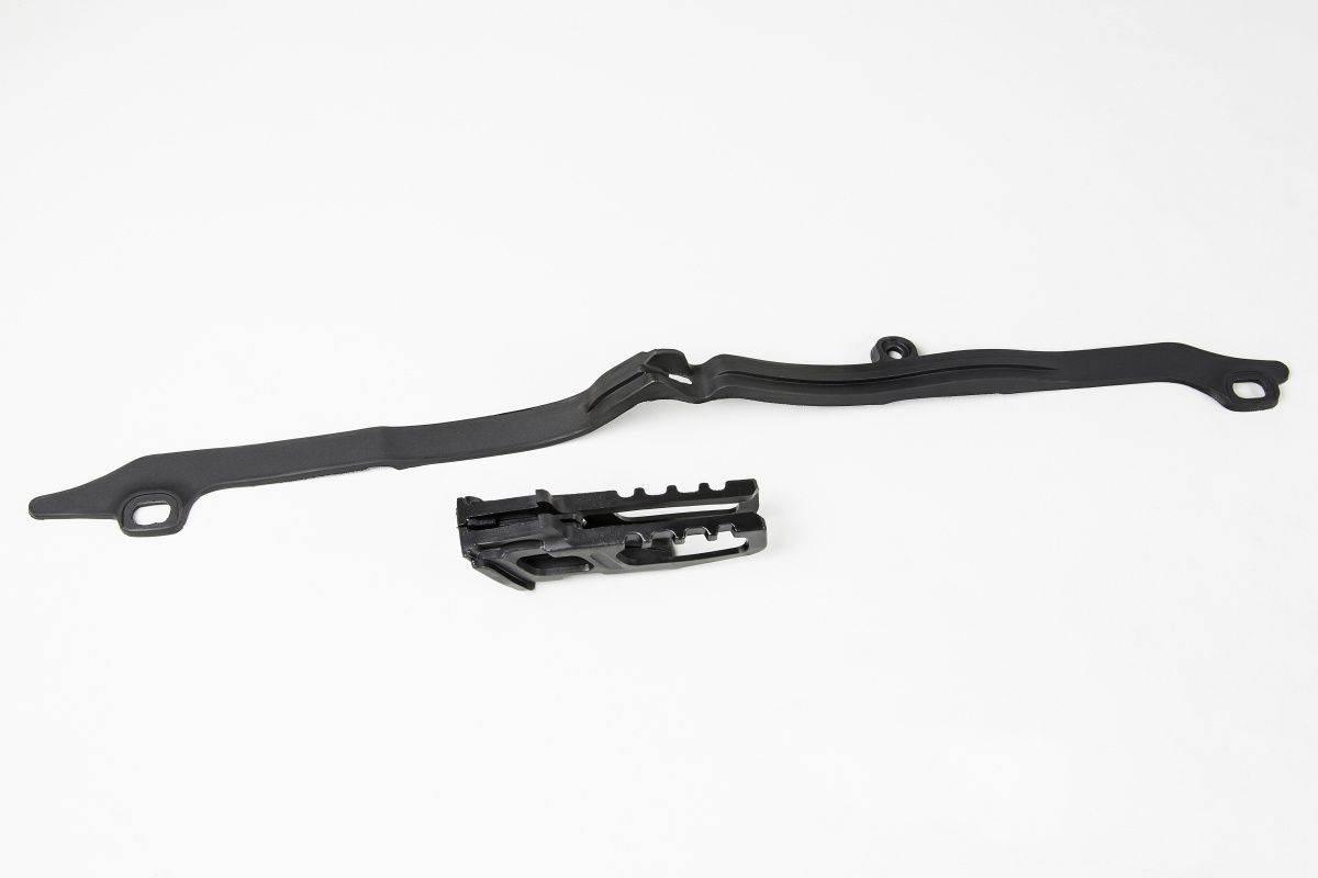 Ufo Komplet Ślizg + Prowadnica Łańcucha Honda Crf 250R '10-13, Crf 450R '09