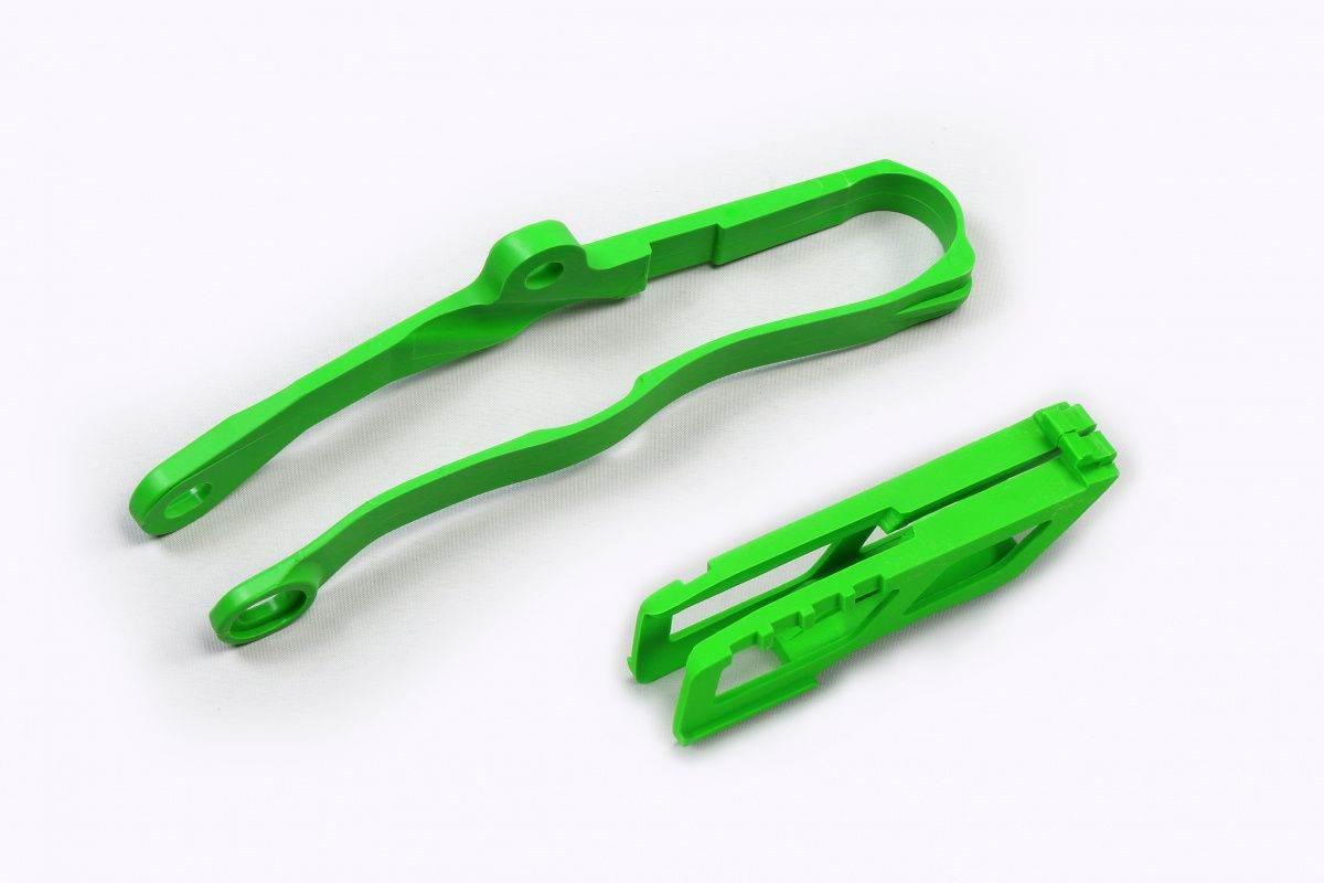 Ufo Komplet Ślizg + Prowadnica Łańcucha Kawasaki Kxf 250 '21-'25, Kxf 450 '