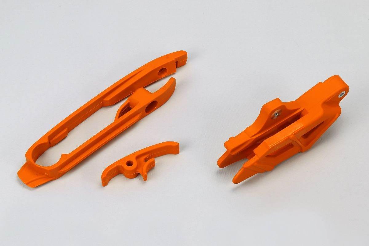 Ufo Komplet Ślizg Mały I Duży + Prowadnica Łańcucha Ktm Sx 125/150/250, Sx-