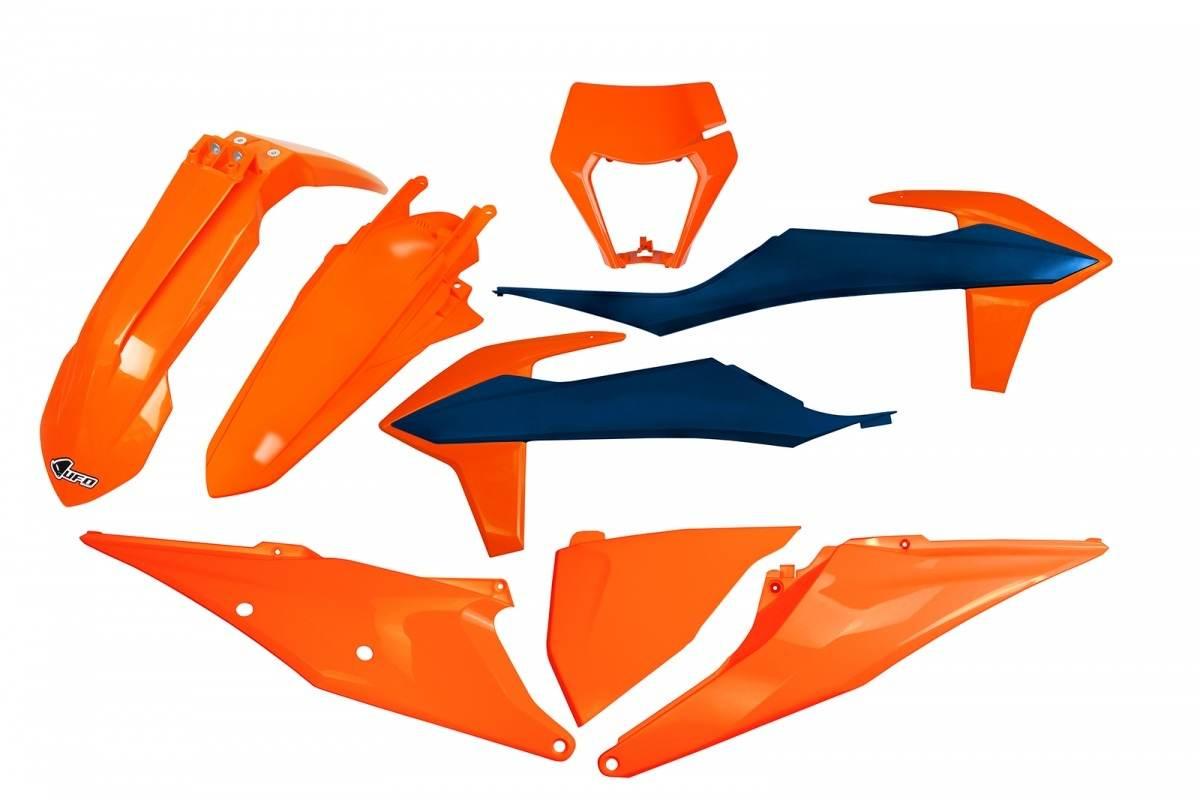 Ufo Komplet Plastików Ktm Exc 125 '20-'21, Exc 250 300 Tpi '20-'23, Exc-F 2