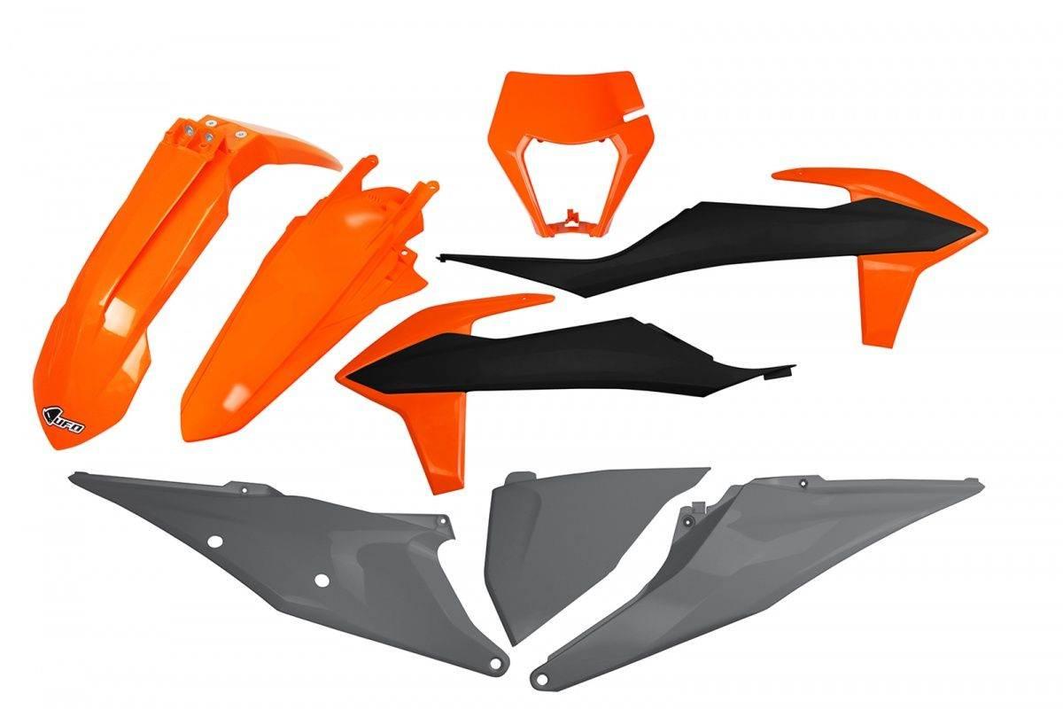Ufo Komplet Plastików Ktm Exc 125 '20-'21, Exc 250 300 Tpi '20-'23, Exc-F 2