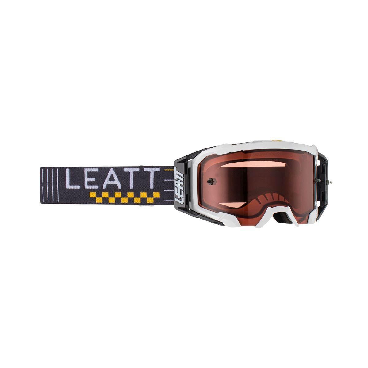 Leatt Gogle Velocity 5.5 Goggle Pearl Rose Uc 32% - Kolor Biały/Grafitowy S
