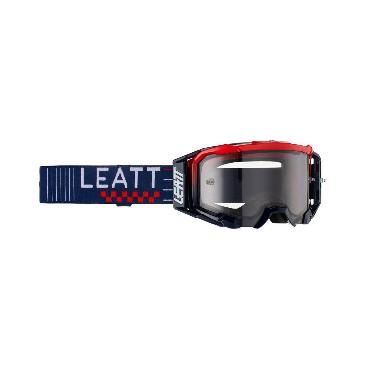 Leatt Gogle Velocity 5.5 Goggle Royal Light Grey 58% - Kolor Granatowy/Czer