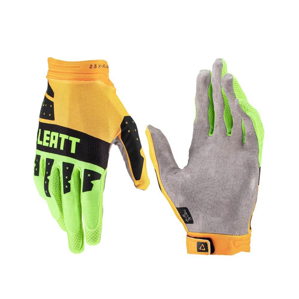 Leatt Rękawice Moto 2.5 X-Flow Glove Citrus Kolor Pomarańczowy/Żółty Fluo/C