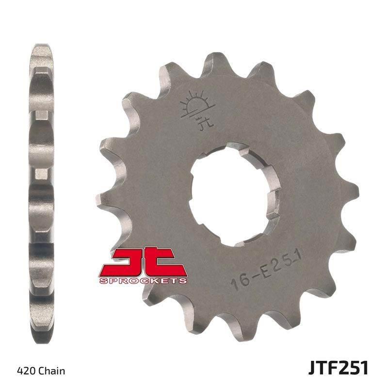 Jt Zębatka Przednia 255 16 Honda Nsr/Mtx 50 25516Jt Łańc. 420 - zdjęcie 2