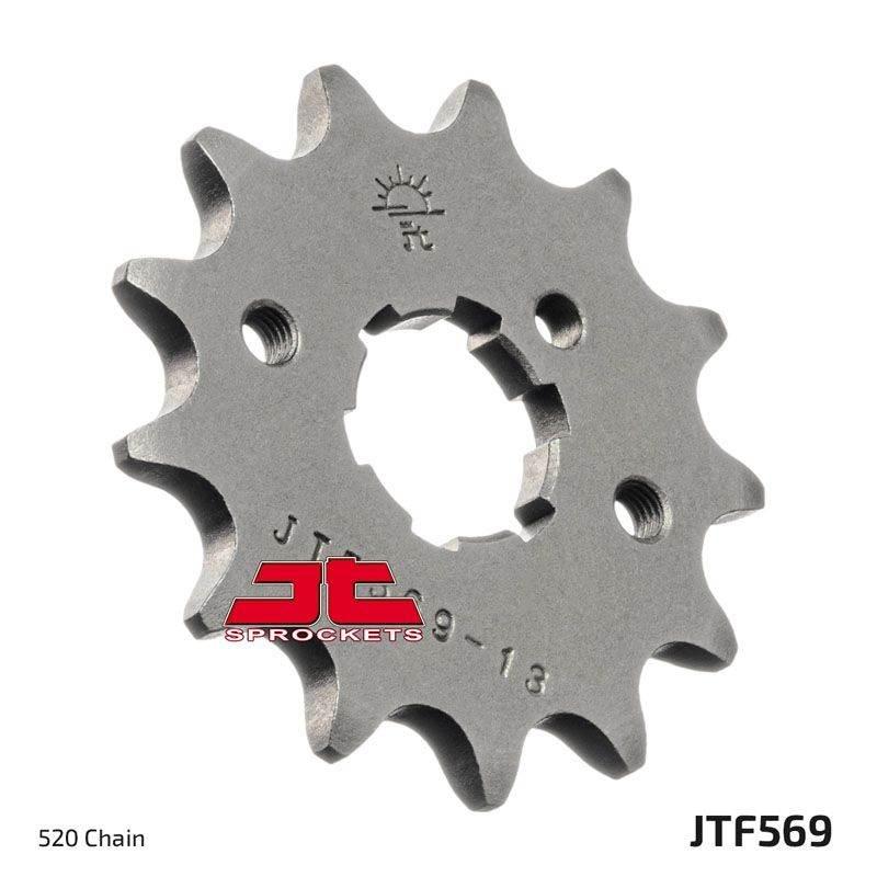 Jt Zębatka Przednia 569 10 Yamaha Yfm 125 Grizzly '04-'12, Yz 250 '77-'98 - zdjęcie 2