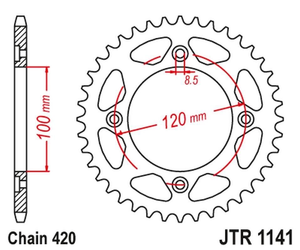 Jt Zębatka Tylna 4453 50 Beta 50 Rr Enduro Enduro Racing Enduro Sport '18-'