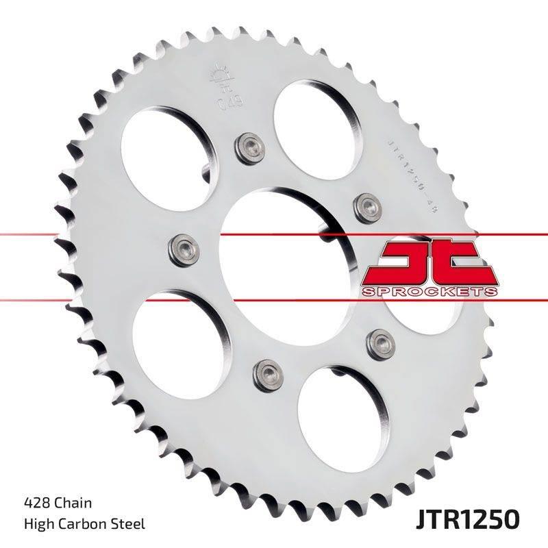 Jt Zębatka Tylna Jtr1250 56 Honda Nx 125 '89-90' Jtr1250.56 * Łanc428 Na Za - zdjęcie 2