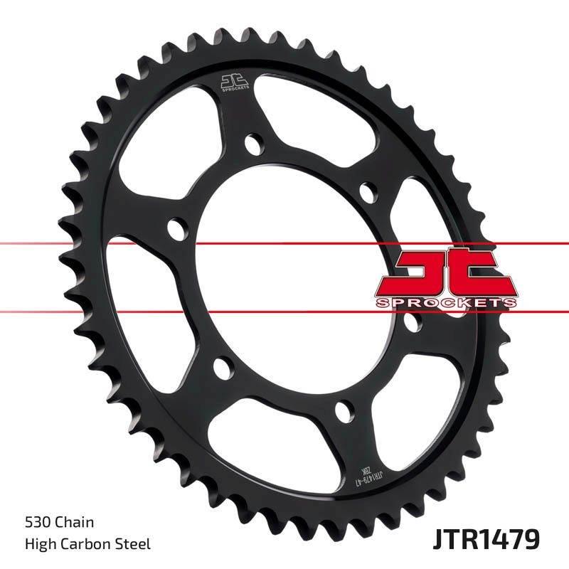 Jt Zębatka Tylna 241 47 Yamaha Yzf-R1 1000 '09-14' 24147Jt Łańc.530 Czarna - zdjęcie 2