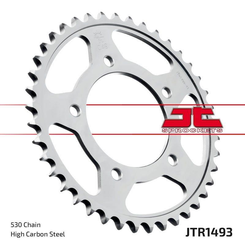 Jt Zębatka Tylna 4542 41 Kawasaki Zzr 1400 '06-'18 454241Jt Łańc. 530 Czarn - zdjęcie 2