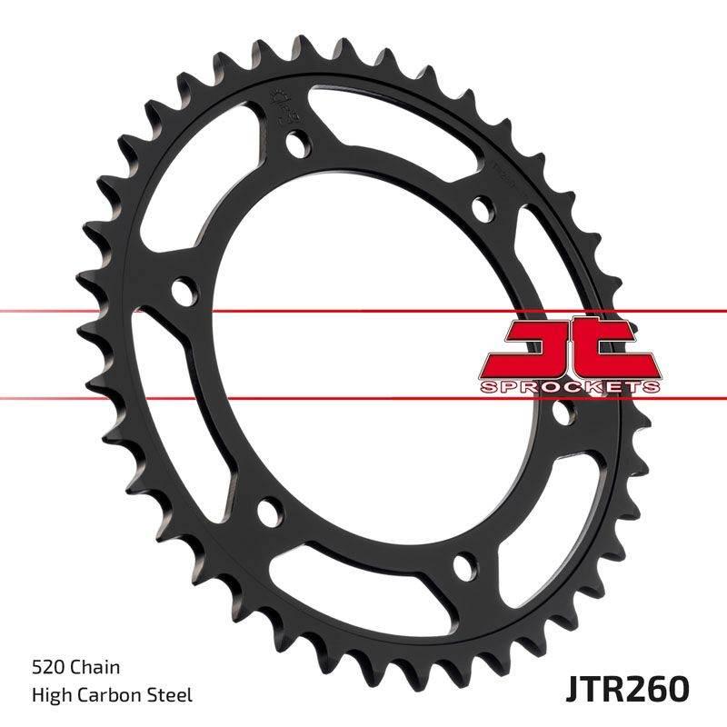 Jt Zębatka Tylna 260 40 Honda Xl250 R '84-87' Nd11 26040Jt Łańc.520 +2 - zdjęcie 2