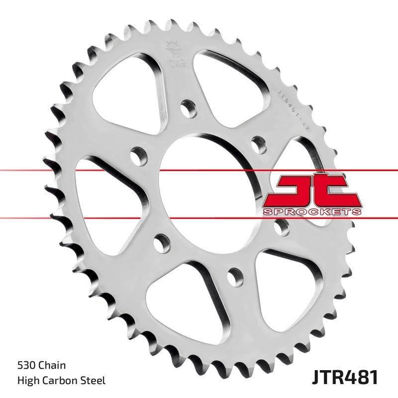 Jt Zębatka Tylna 481 45 Kawasaki Z 400/550 '80-83', Z 650 '79', Kh 500 '72- - zdjęcie 2