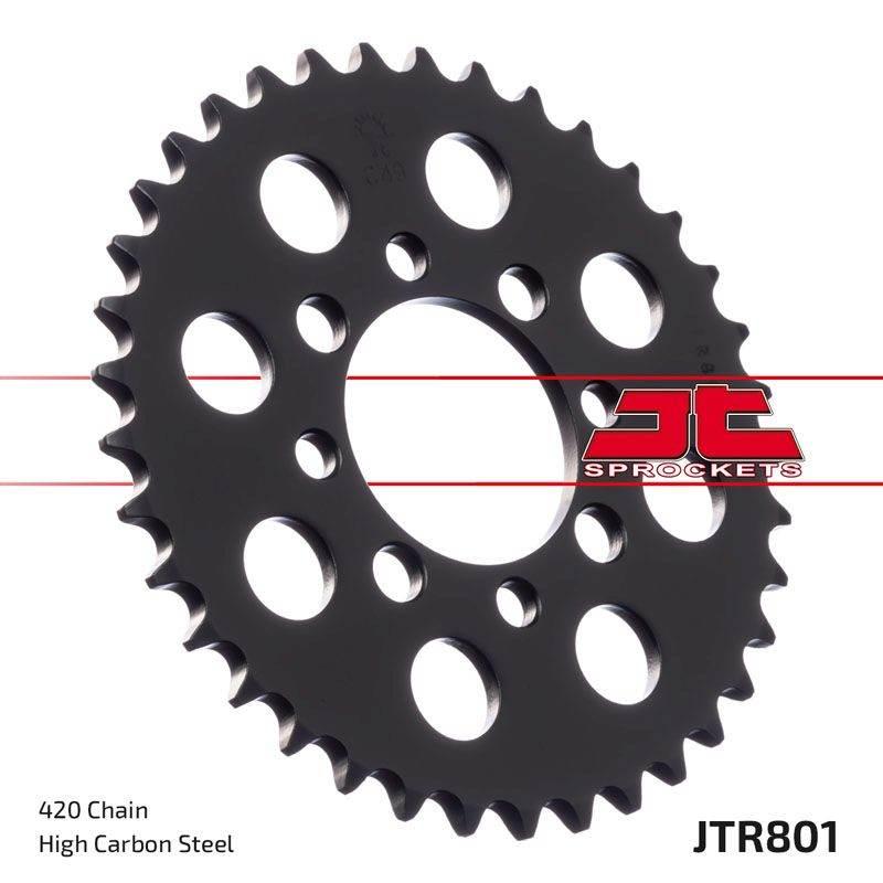 Jt Zębatka Tylna 801 37 Suzuki Ap/Ac/Rv 50, Rm 50 '81-82, Kawasaki Joy 125 - zdjęcie 2