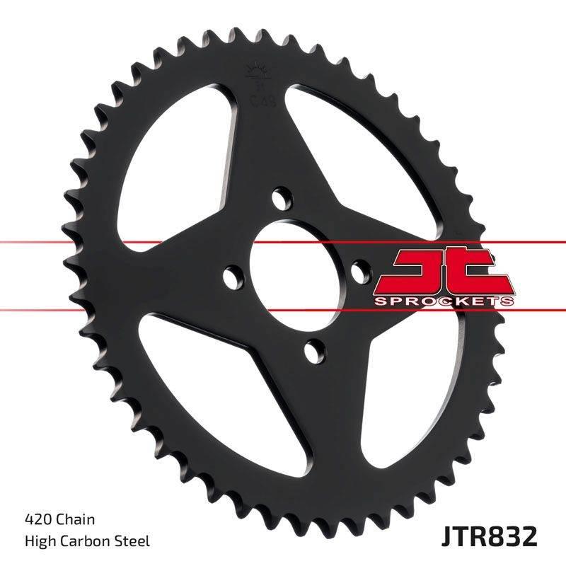 Jt Zębatka Tylna 832 44 Yamaha Fs1 Dx '78, Ysr 50 '86-92 83244Jt Łańc. 420 - zdjęcie 2