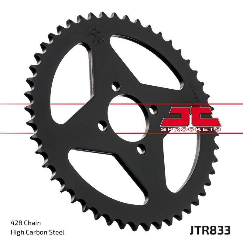 Jt Zębatka Tylna 833 41 Yamaha Dt 80Mx '83-84 83343Jt Łańc. 428 - Zastępuje - zdjęcie 2