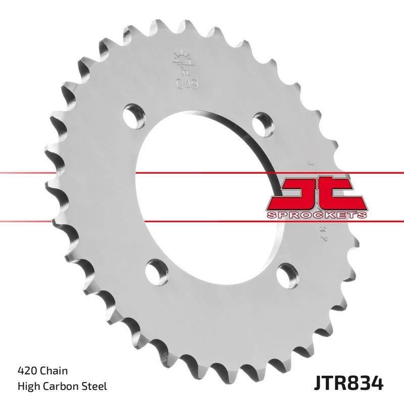 Jt Zębatka Tylna 834 37 Yamaha Ttr 50 '6-21, Yb 100 '76-80 83437Jt Łańc. 42 - zdjęcie 2