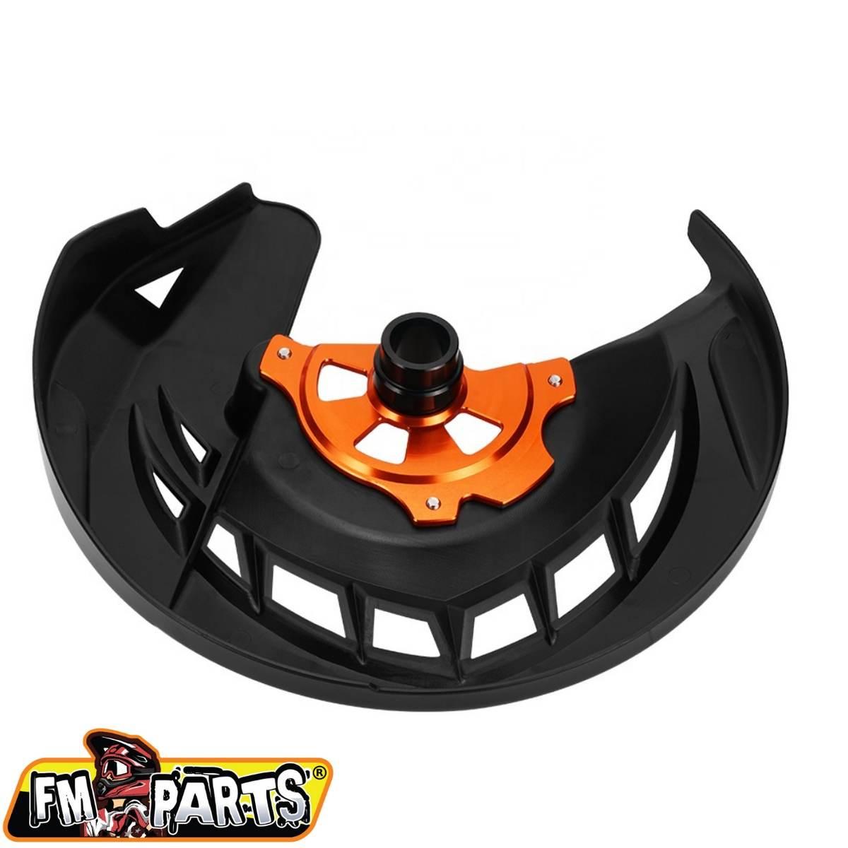 Fm-Parts Osłona Tarczy Hamulcowej Przód Ktm '15-'23 Kolor Czarno Pomarzńczo - zdjęcie 2