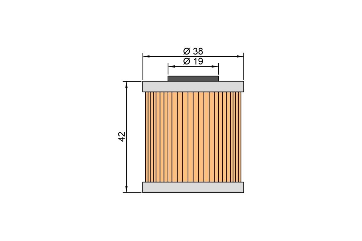 Twin Air Filtr Oleju Hf 207 Kxf 250 04-18, Rmz 250/450 04-18 50 - zdjęcie 3
