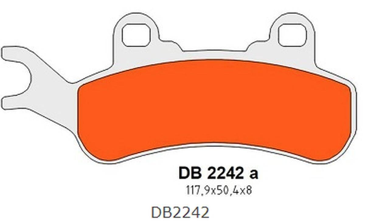 Delta Braking Klocki Hamulcowe Kh683 Tył/Przód Prawy Can-Am Defender/Traxte