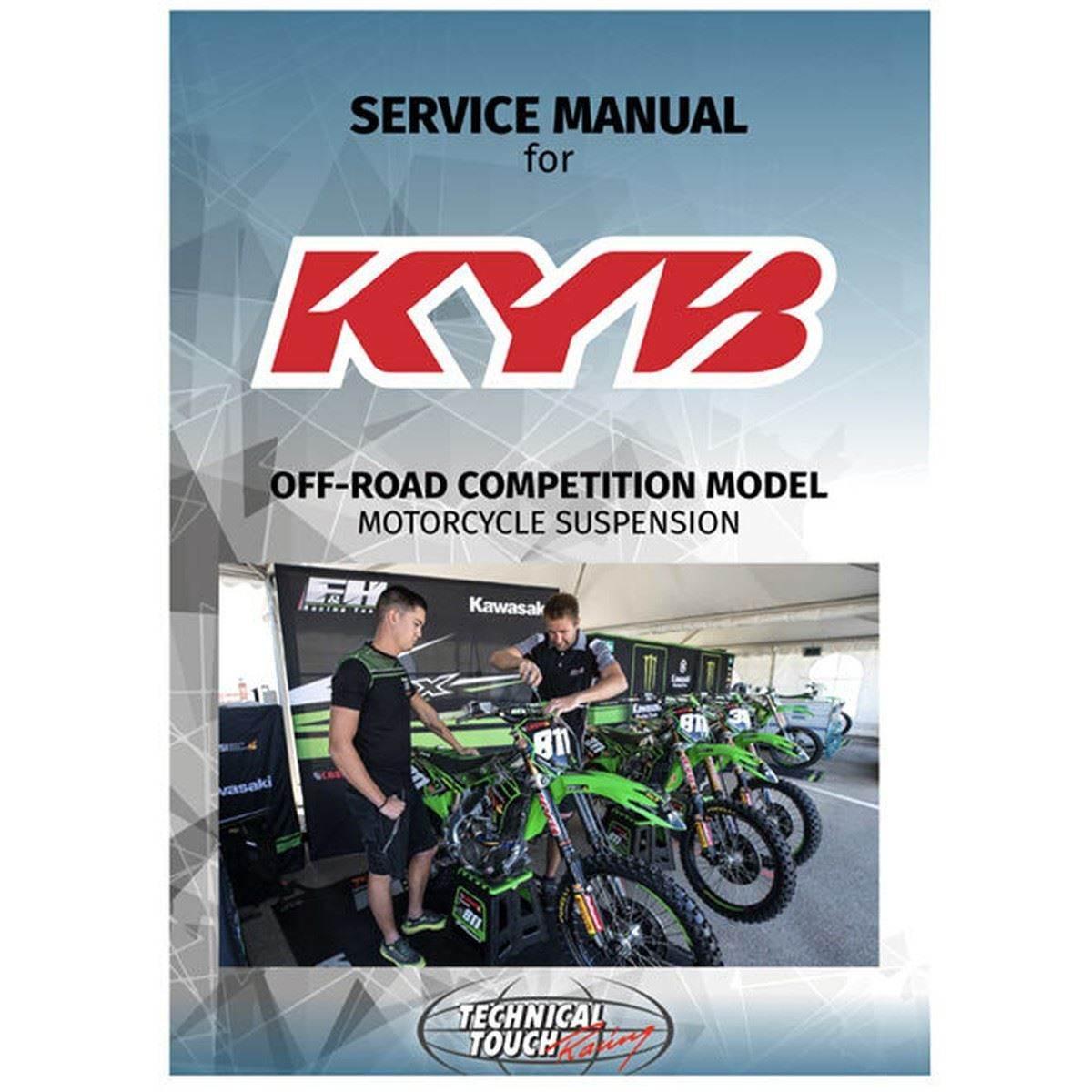 Kyb Książka Serwisowa Off-Road Competition Model English Service Manual