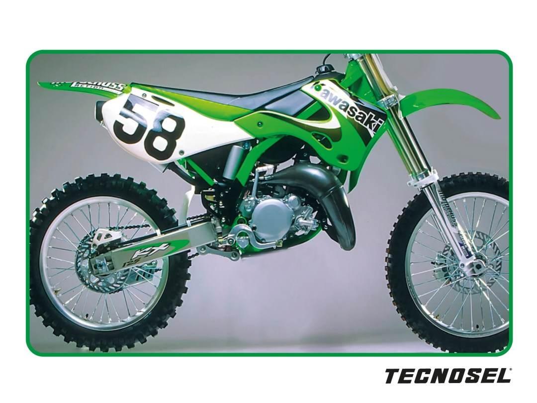 Tecnosel Blackbird Pokrowiec/Poszycie Na Siedzenie Kawasaki Kx 125/250 '99- - zdjęcie 2